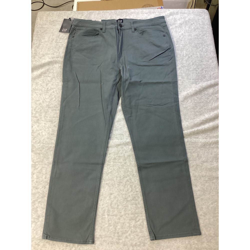 Gap Mens 5 Pocket Pant Slim Fit Super Soft Stretch Twill Blue GP007911 36x30 NEW